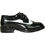 Thumbnail: VANGELO Boy Dress Shoe TAB-3KID Oxford Formal Tuxedo for Prom & Wedding Black/Wh