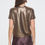 Thumbnail: Metallic Textured Short Sleeve Top