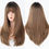 Thumbnail: Elegant Brown Bangs Wig
