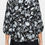 Thumbnail: Floral Print 3/4 Sleeve Top with Front Twist