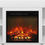 Thumbnail: Classic 70 Inch TV Stand with Fireplace, Solid White