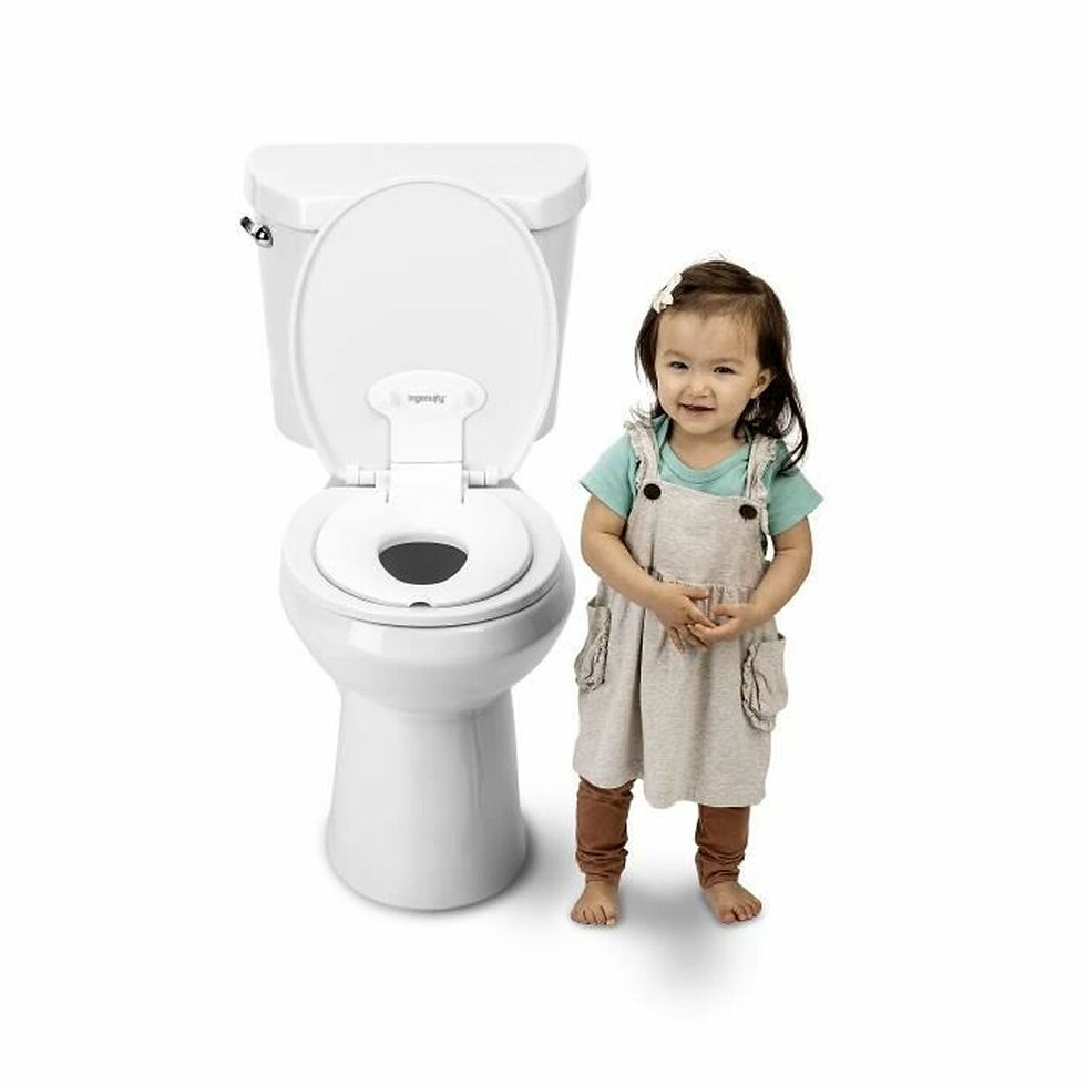 Thumbnail: Toilet Seat Reduce for Babies Ingenuity Flip & Sit
