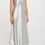 Thumbnail: One Shoulder Satin Maxi Dress with Scarf Detail
