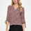 Thumbnail: Abstract Dot Top with Self Tie Sleeves