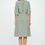 Thumbnail: Cotton 3/4 Sleeve Tiered Midi Dress