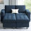 Thumbnail: Velvet Modular Sectional Sofa Couch with Storage Convertible Sectional Sleeper S