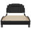 Thumbnail: vidaXL Bed Frame with LED Lights Mattress Foundation Furniture Faux Leather
