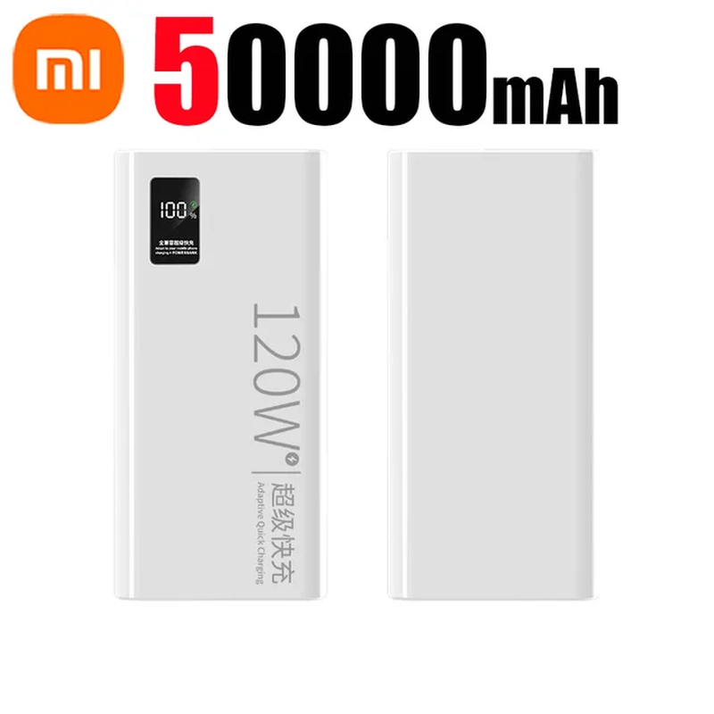 Thumbnail: Xiaomi 50000Mah Fast Charging Power Bank 120W High Capacity Powerbank 