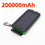 Thumbnail: 200000Mah  Waterproof Solar Battery Power Bank with LED Light