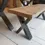 Thumbnail: Rustic Bench with X-Frame Legs | AYR Collection