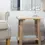 Thumbnail: Rustic Solid Wood Side Table