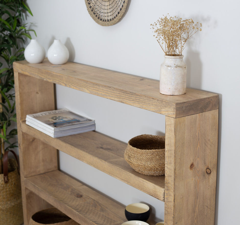 Thumbnail: Rustic Reclaimed Timber Bookcase