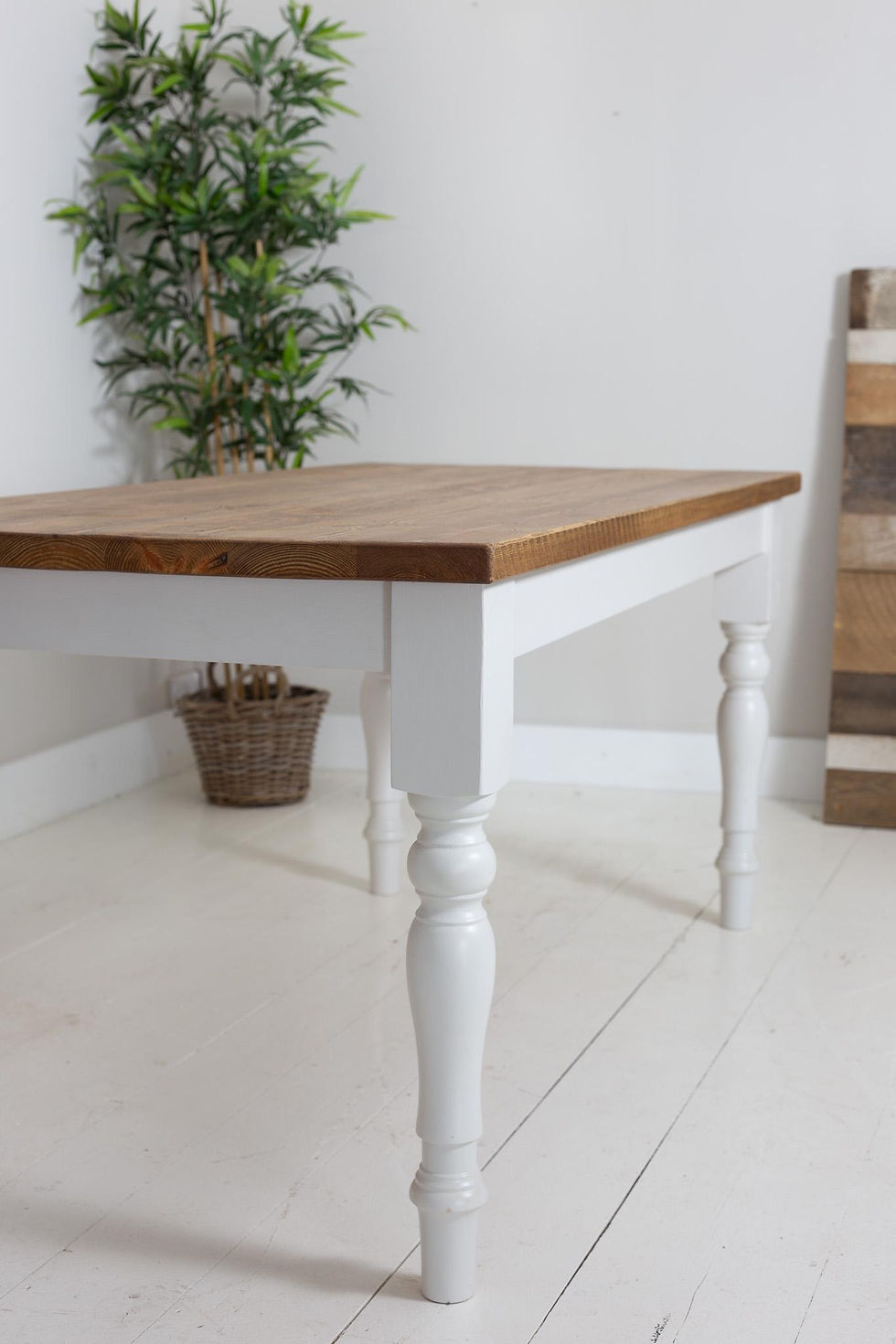 Thumbnail: Rustic Reclaimed Farmhouse Dining Table
