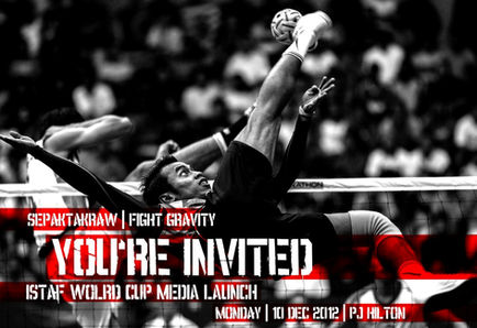ISTAF Event Invitation Design