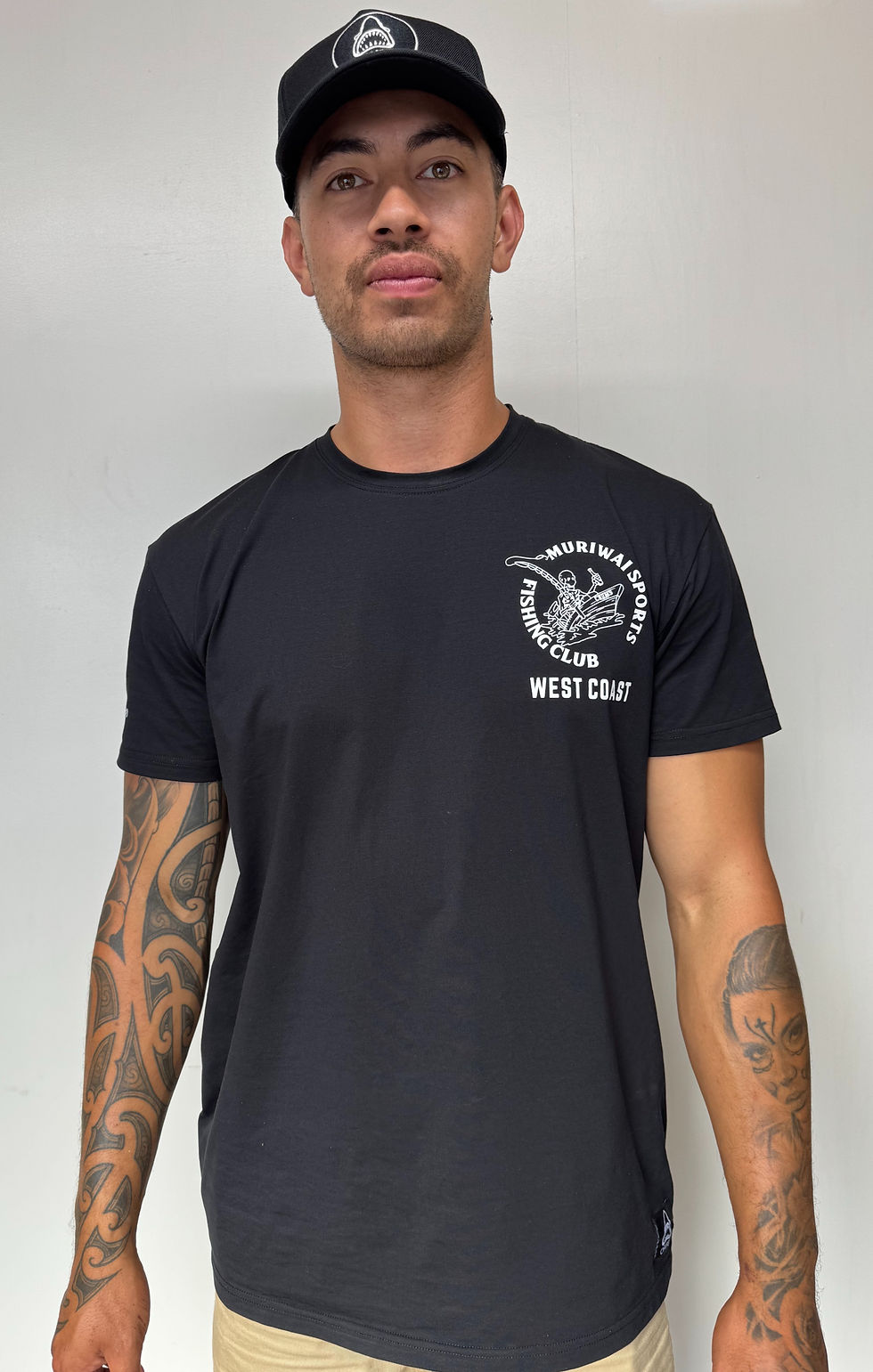 BLACK - MURIWAI PIRATE - TEE