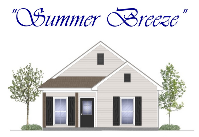 1,280 sq.ft.  |  3 Bed  |  2 bath house plan available for custom build owner financing.