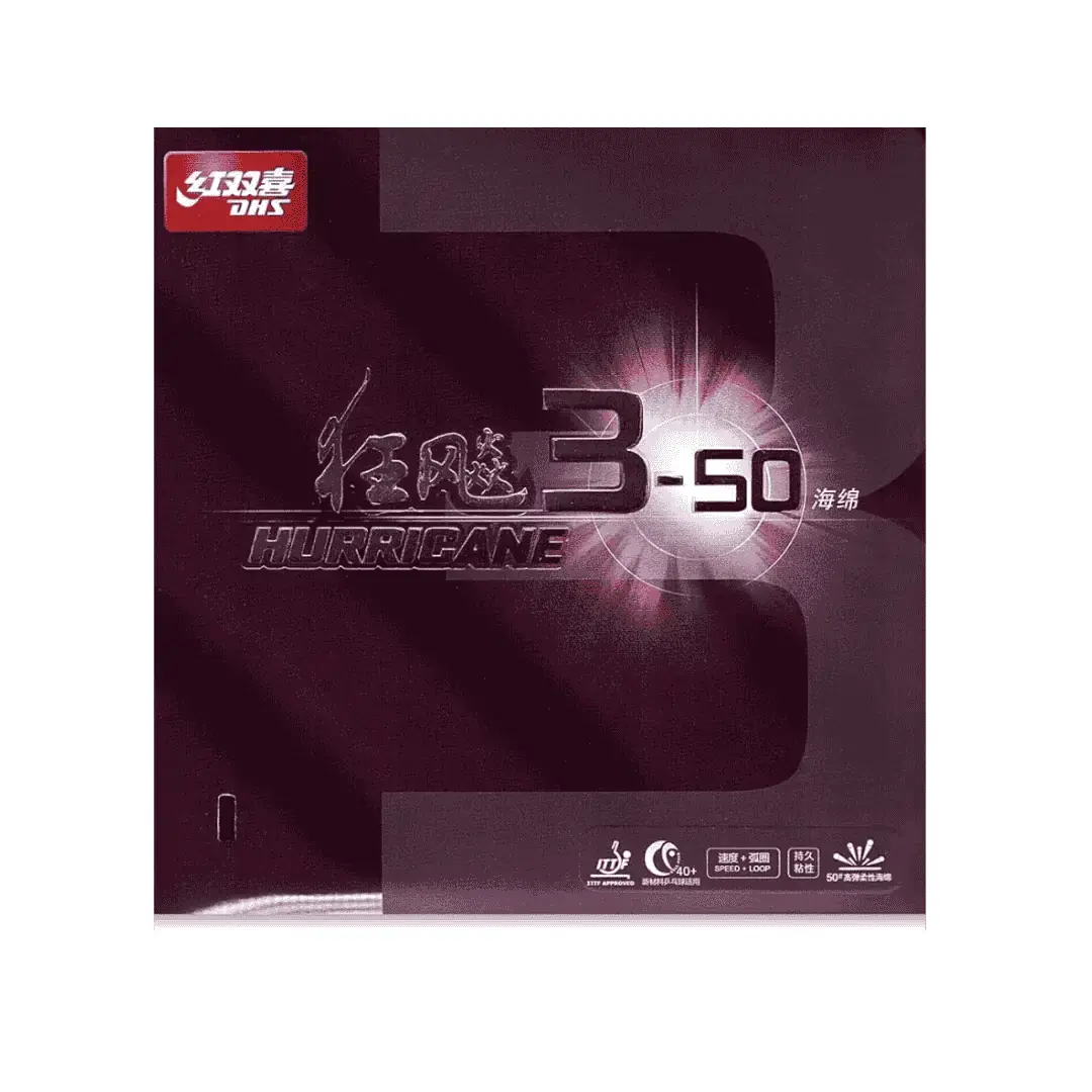 DHS Hurricane 3-50 Table Tennis Rubber