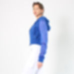 Thumbnail: Cropped Hoodie Blue