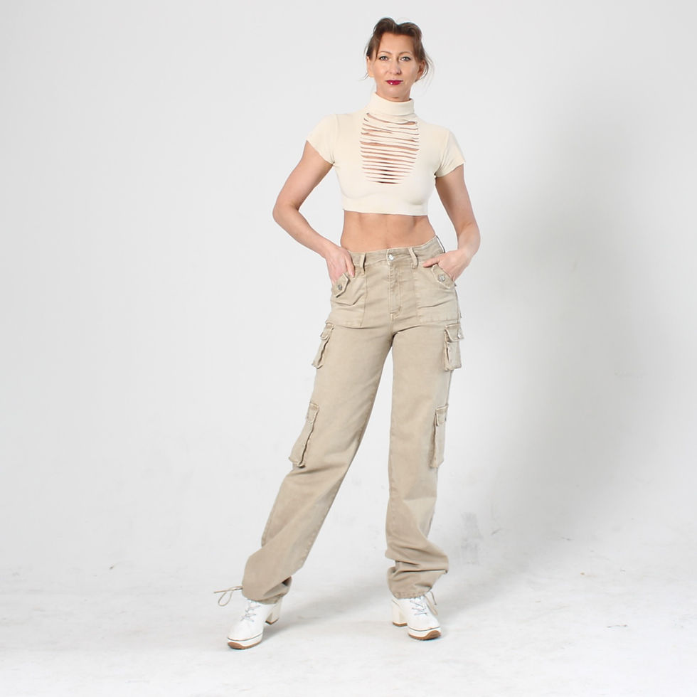 Thumbnail: Khaki Cargo Pants