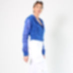 Thumbnail: Cropped Hoodie Blue