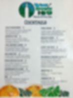 Cocktail Menu