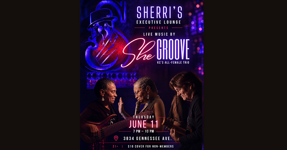 Live Music by She Groove at Sherri's Executive Lounge
