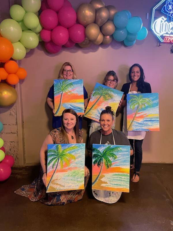 tropical painting judy bliss