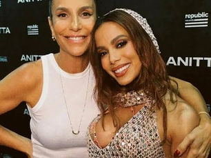 Anitta fala sobre desentendimento com Ivete