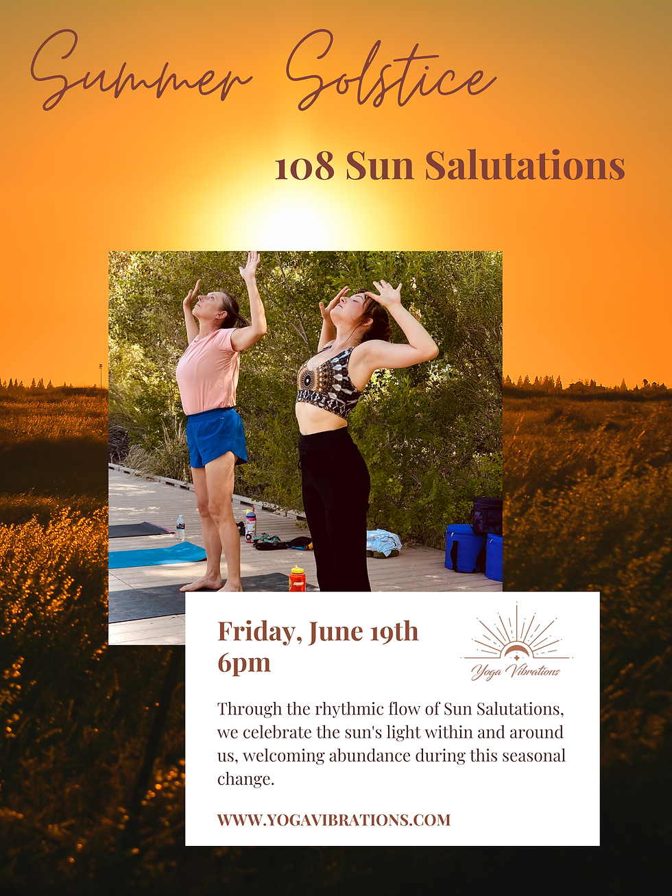 Summer Solstice: 108 Sun Salutations