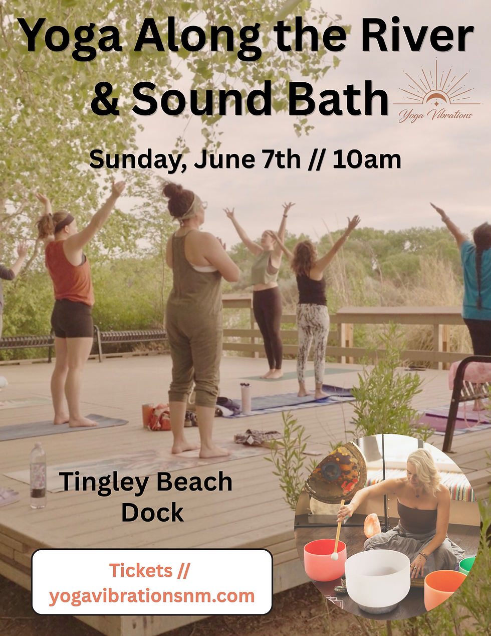 Yoga Along the River & Sound Bath
