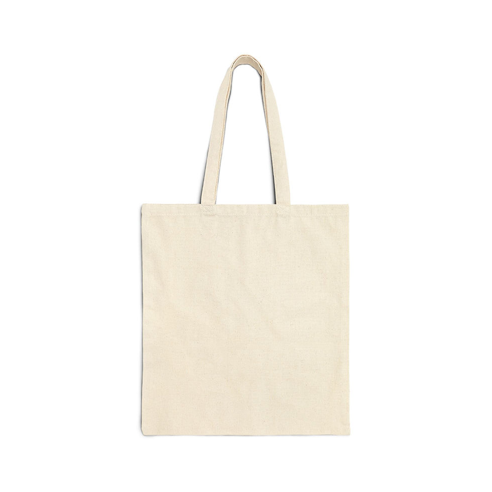 Thumbnail: Tote Bag — "Grown Here" Organic Cotton Canvas Shopper