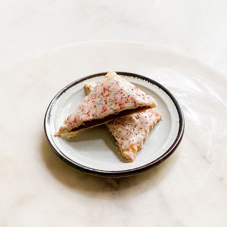 Roasted Strawberry Hand Tarts