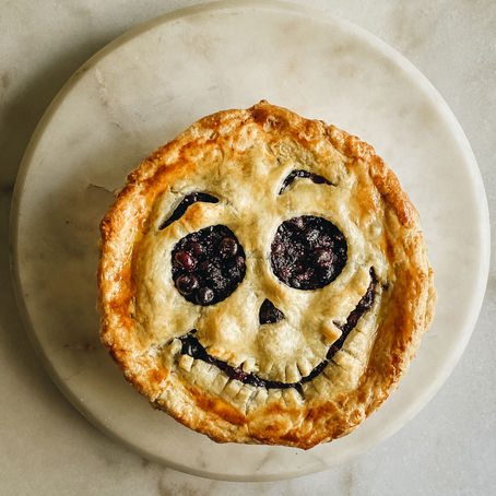 Double Blueberry Pie