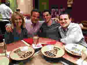 EMPTY NESTERS AND KIDS, DINNER, BENIHANA