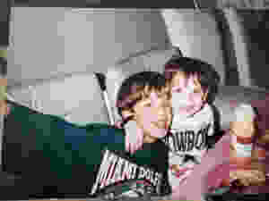 empty nesters, Young Lane and Drew, happy kids