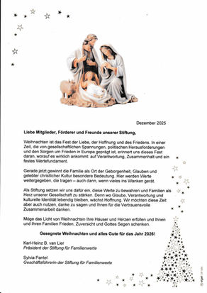 Weihnachtsgrüße 2025
