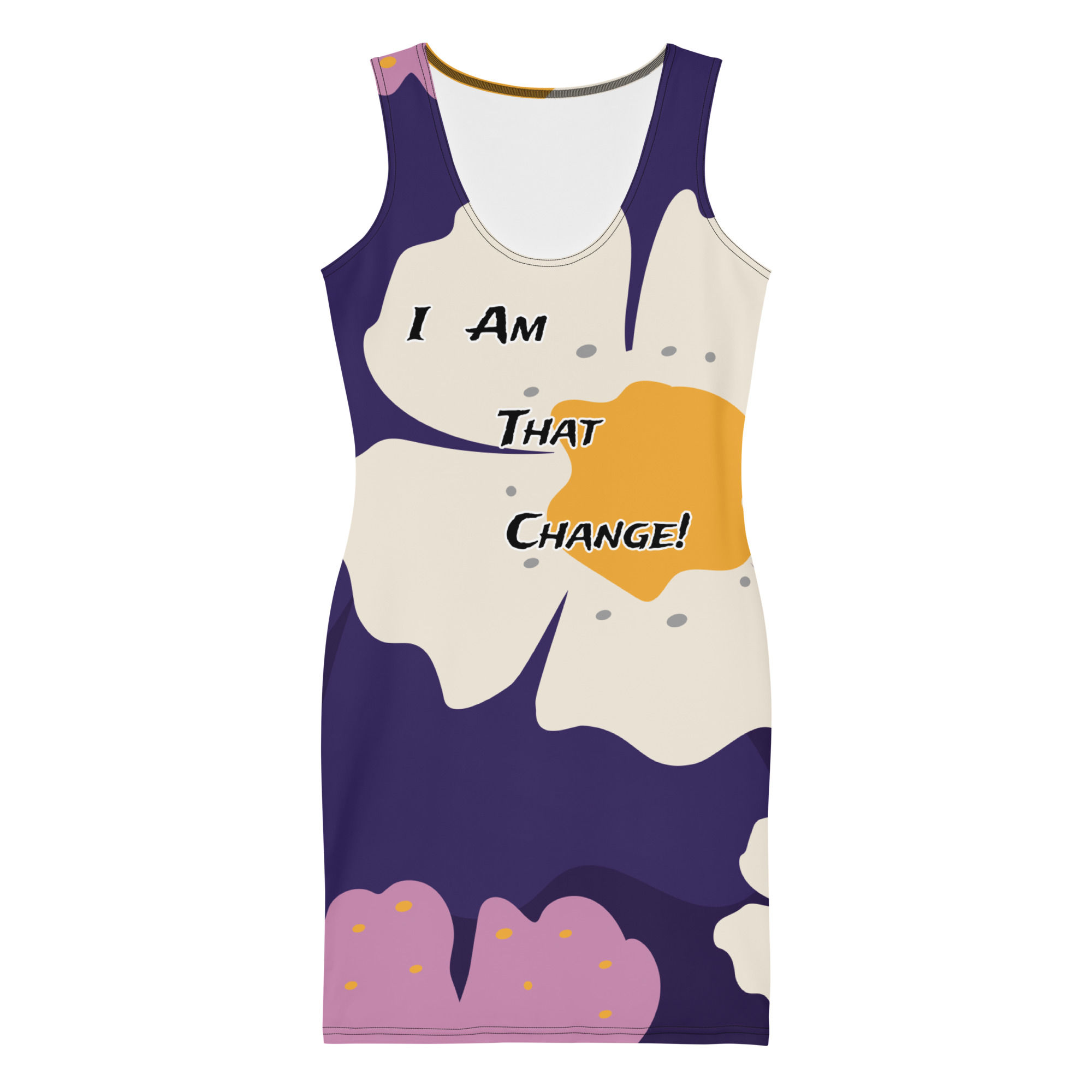 IATC "Purple Flower" Sublimation Cut & Sew Dress