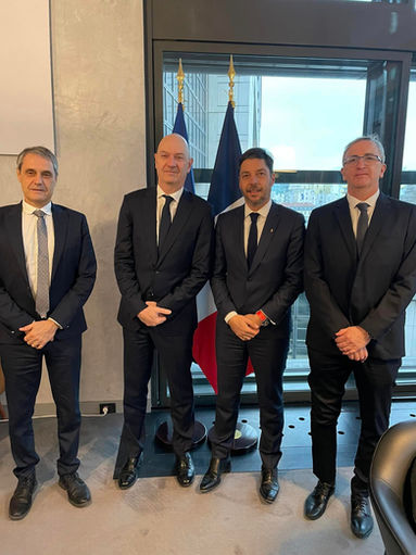 Réunion matinale ce mardi au Ministère de l’Economie et des Finances avec Butachimie et Alsachimie