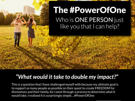 #PowerofOne