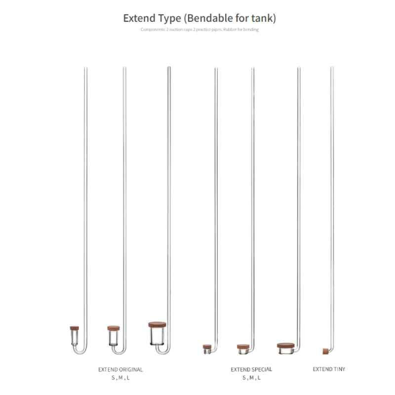 Thumbnail: CO2 diffuser Extended Special bruin - maat SMALL - AQUARIO