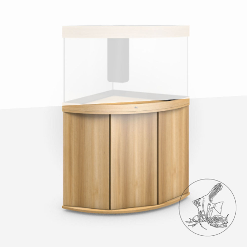 JUWEL TRIGON 190 LICHT EIK MEUBEL (alleen onderkast)