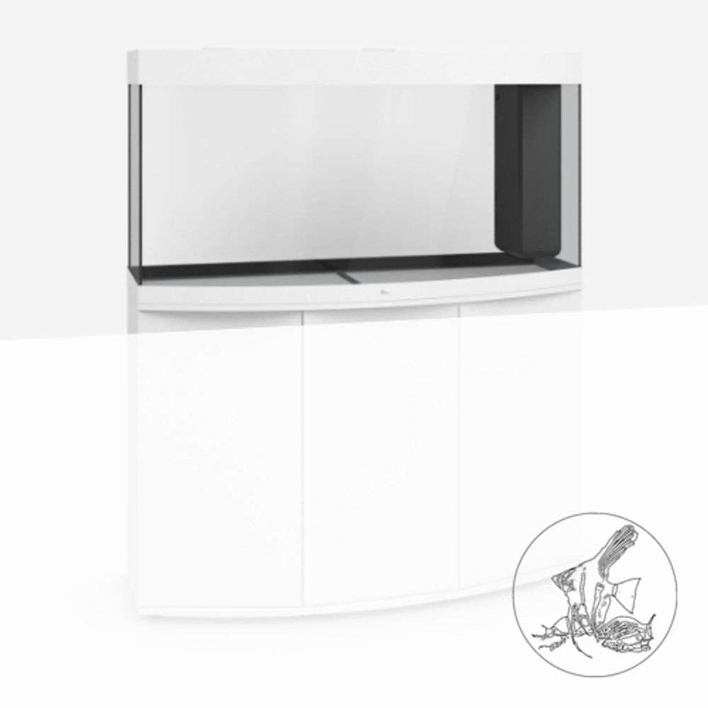 JUWEL VISION 260 WIT AQUARIUM (zonder onderkast)