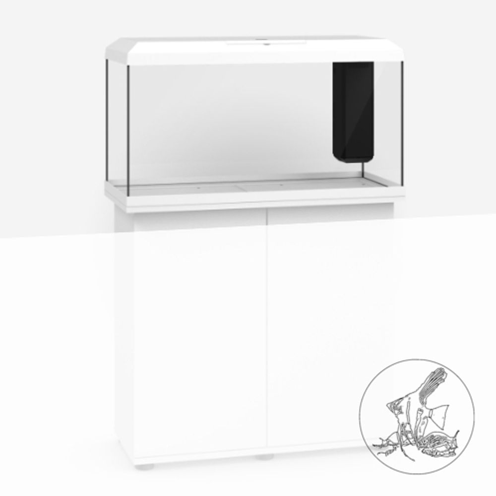 JUWEL PRIMO 110 WIT AQUARIUM (zonder onderkast)