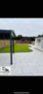 Patio installation in Lincoln