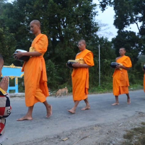 Going on Alms-round (Piṇḍacāra): A Living Tradition of Giving and Gratitude