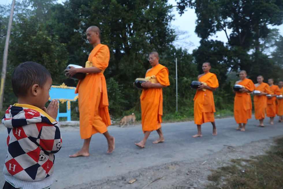 Going on Alms-round (Piṇḍacāra): A Living Tradition of Giving and Gratitude