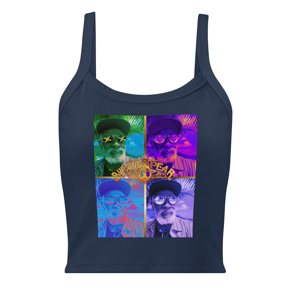 Thumbnail: "4 Paradise" Women’s micro-rib tank top