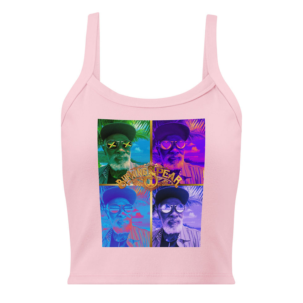 Thumbnail: "4 Paradise" Women’s micro-rib tank top