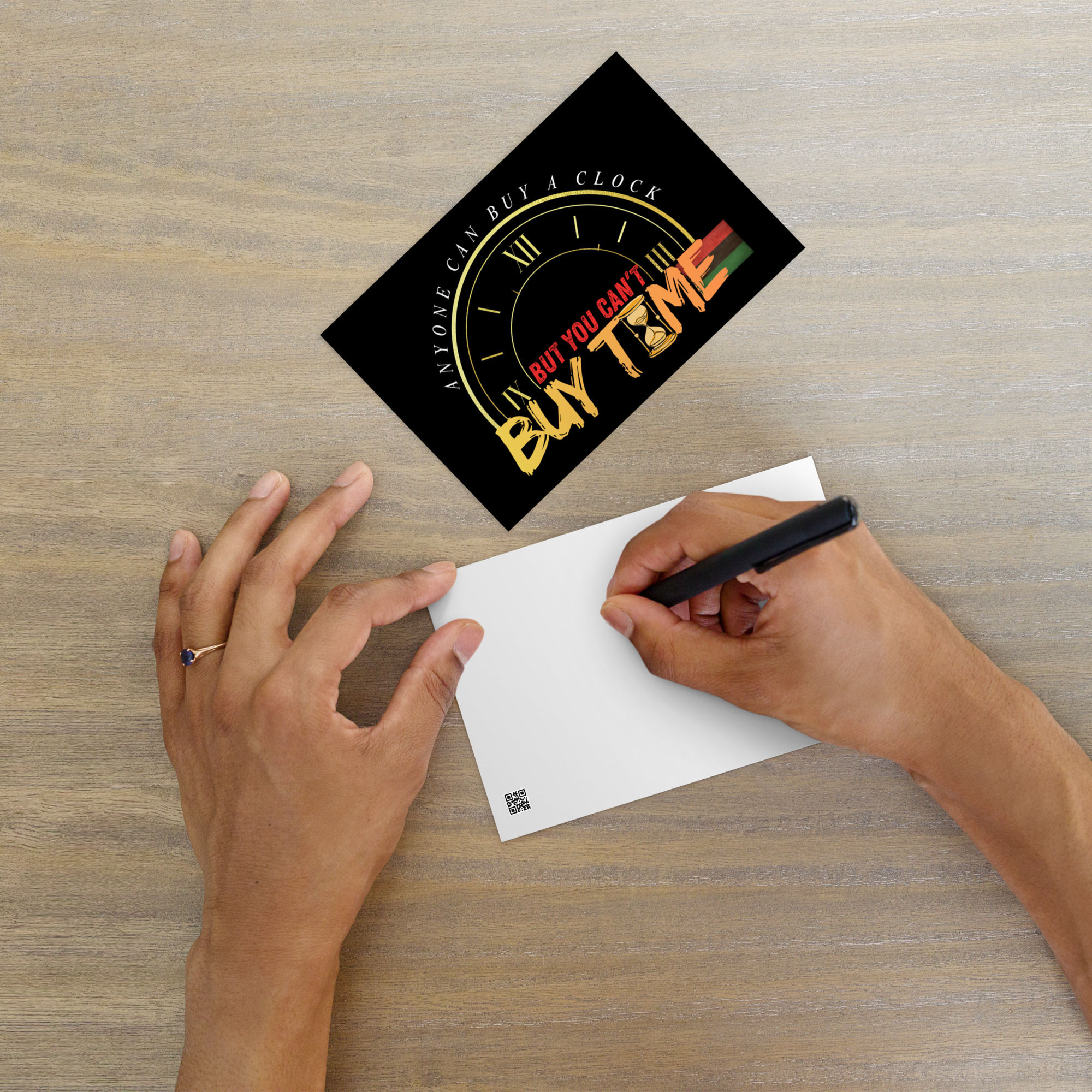 Buy Time Clock Face Standard Postcard