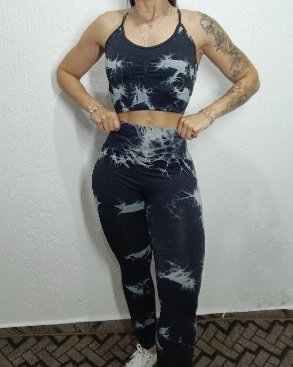 Miniatura: Conjunto Calça Mesclado